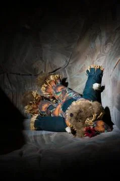Old soft toy. Stock Photos