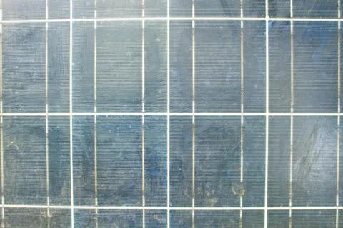 Old solar panel Stock Photos