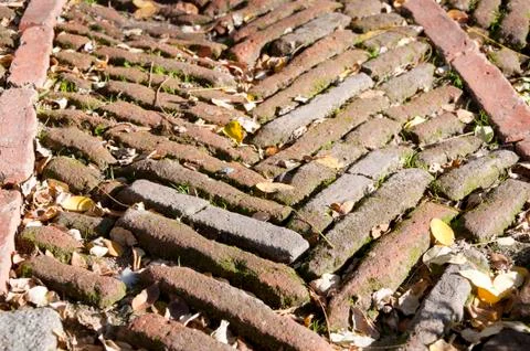 Old solid bricks Stock Photos