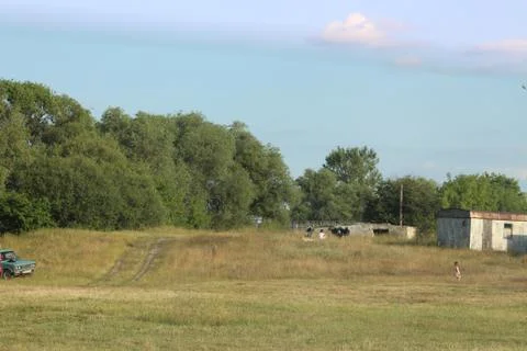 Old Soviet bunker Stock Photos