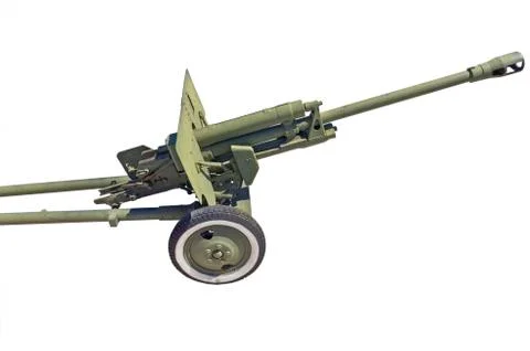 Old Soviet cannon Stock Photos