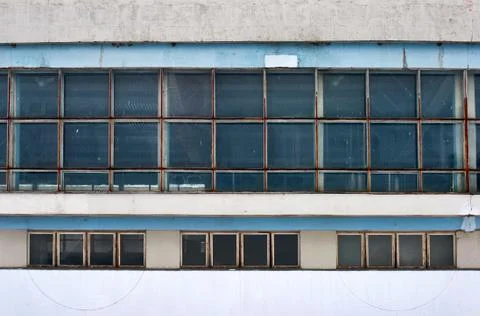 Old soviet factory Stock Photos