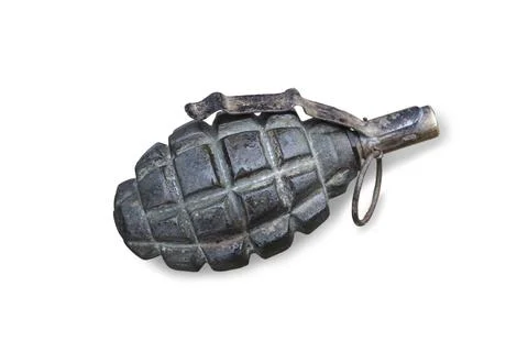 Old soviet hand grenade Stock Photos