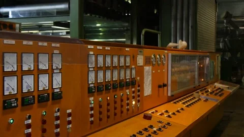 Old soviet remote control Video stock 73629236