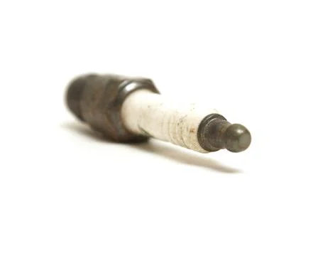 Old Spark Plug Foto stock