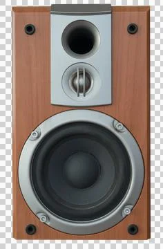 Old speaker isolated Stock Photos