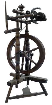 Old spindle Foto stock