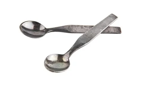 Old spoon Stock Photos