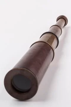 Old spyglass Stock Photos