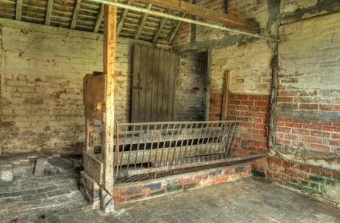 Old stable Stock Photos