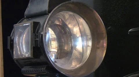 Old Stage Coach Lamp Stock Footage 8895371