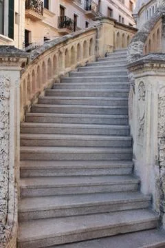 An old staircase Foto stock