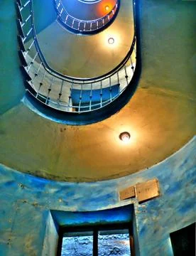 Old staircase Foto stock