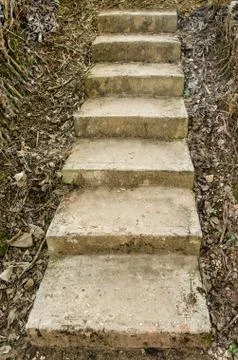 The old staircase Stock Photos