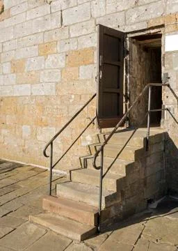 Old staircase Stock Photos