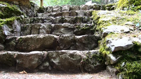 Old Stairs Video stock 35042033