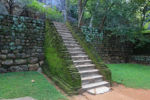 Old stairs Stock Photos
