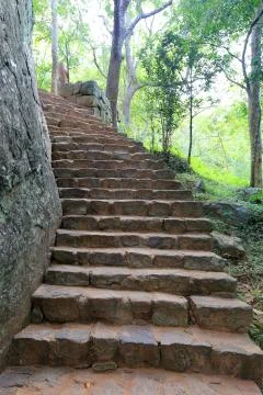 Old stairs Foto stock
