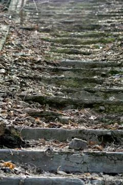 Old stairs Stock Photos