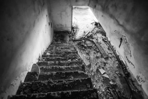 Old stairs Stock Photos