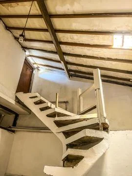 Old stairs Stock-Fotos