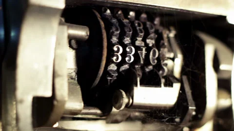 Old stamp Stock Footage 34432428