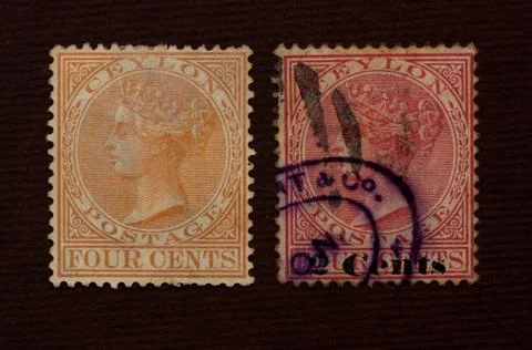 OLD STAMP Stock Photos