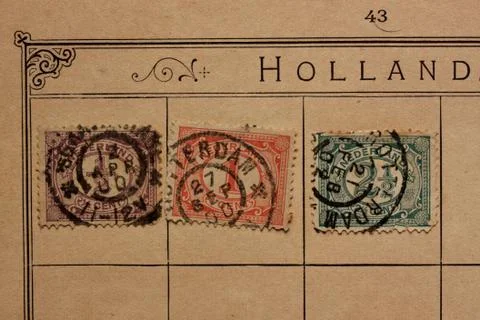 OLD STAMP Stock Photos