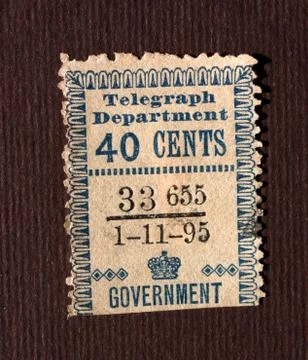 Old stamp Stock Photos
