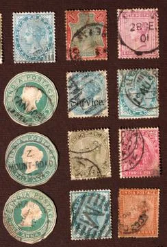 Old stamp Stock Photos