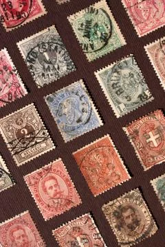 Old stamp Stock Photos