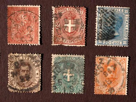 Old stamp Stock Photos