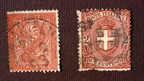 Old stamp Stock Photos