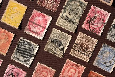 Old stamp Stock Photos