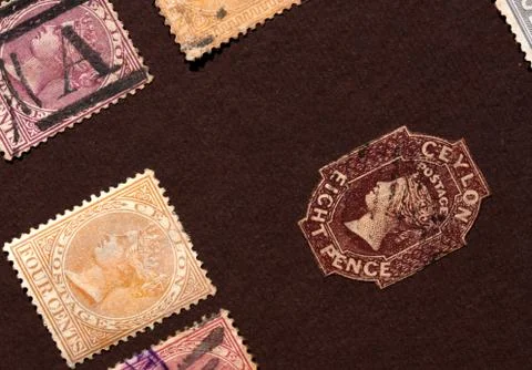 Old stamp Stock Photos