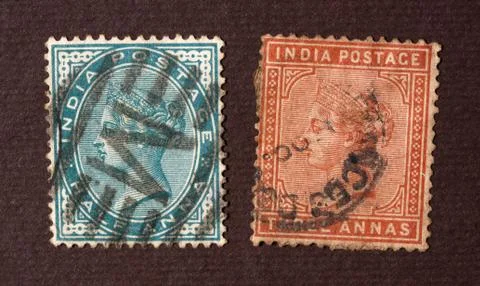 Old stamp Stock Photos