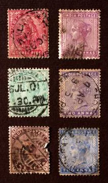 Old stamp Stock-Fotos