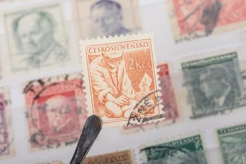 Old stamp Stock Photos