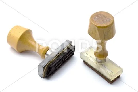 Old stamps Stock Photos