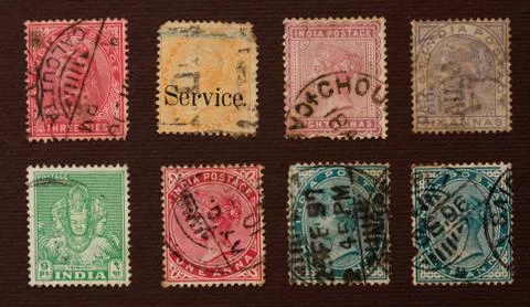 Old stamps Фото
