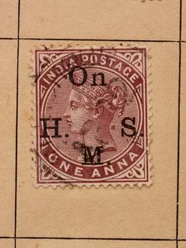 Old stamps Stock Photos