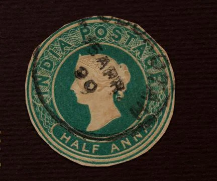 Old stamps Stock Photos