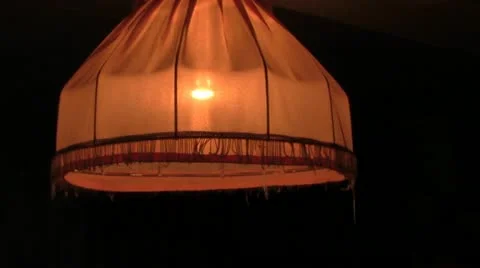 Old standing lamp 스톡 동영상 12332371