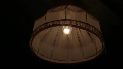 Old standing lamp Video stock 12332419