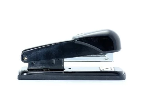 Old stapler black Stock Photos