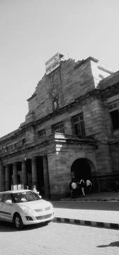 The old station Foto stock