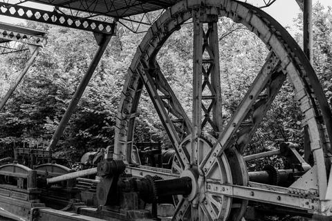 Old steam engine Stock Photos