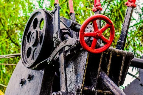 Old steam machine Stock Photos