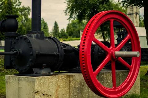 Old steam machine Stock Photos