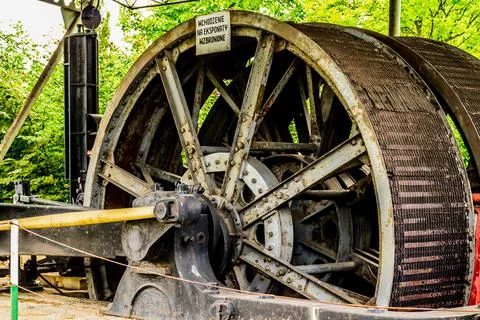 Old steam machine Stock-Fotos